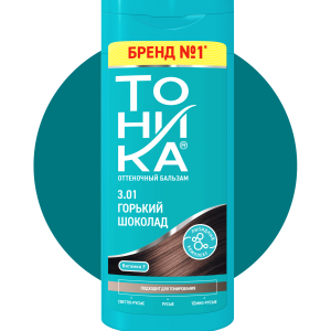 شامپو رنگ تونیکا شماره 3.01 (قهوه‌ای تیره)