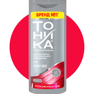 شامپو رنگ تونیکا شماره 4.6 (قرمز یاقوتی)