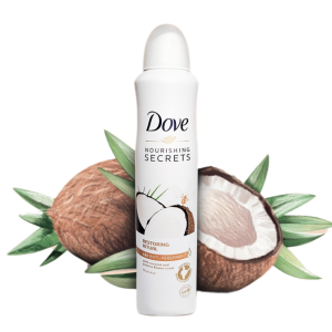 اسپری دئودورانت بدن با رایحه نارگیل – ۲۵۰ میلیلیتر